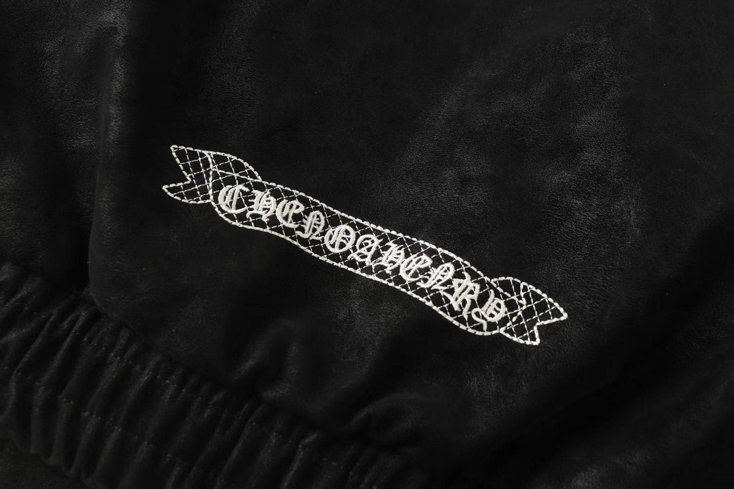 Horseshoe Cross Jacket - Black Street Embroidered Coat 8800